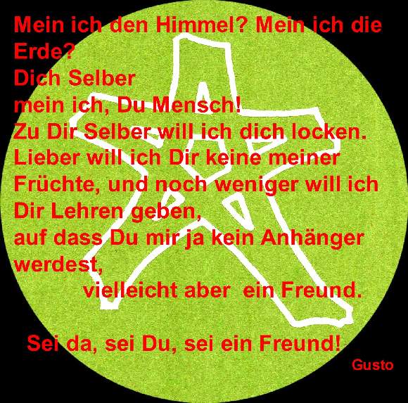 Mein ich den Himmel